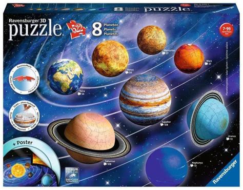 RAVENSBURGER 3D Puzzle Solar System - 3D Puzzle Solar System . shop for RAVENSBURGER products in ...