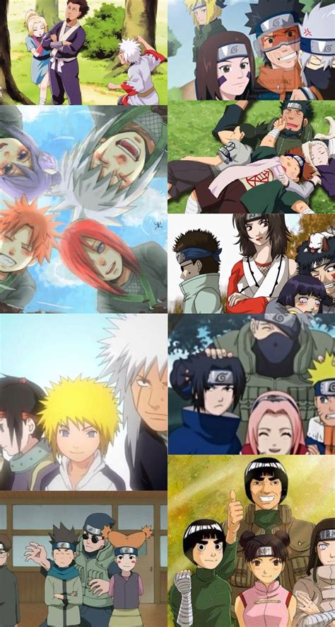 All the teams in naruto