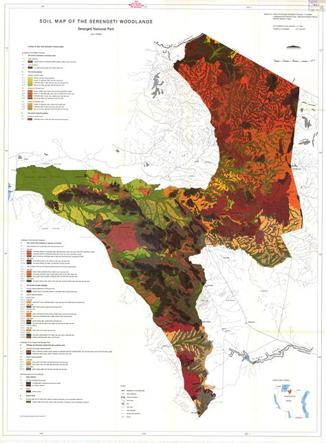 Soil map of the Serengeti Woodlands. Serengeti National Park. - ESDAC ...