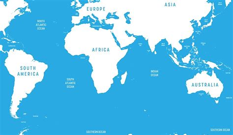 Which Continent Does Not Border The Pacific Ocean? - WorldAtlas.com