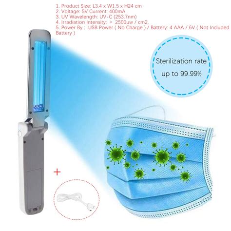 Sterilization Lamp Ultraviolet UV Sterilizer Light... – Grandado