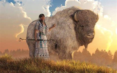 Spiritual buffalo and native American Native American Wisdom, Native American Paintings, Native ...