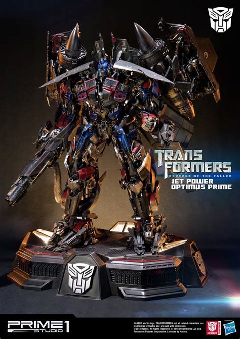 Prime 1 Studio Revenge Of The Fallen Jetpower Optimus Prime Official ...