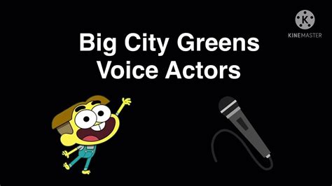 Big City Greens Voice Actors - YouTube