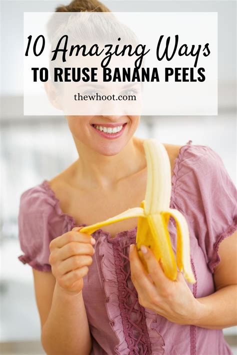 Banana Peel Uses And Benefits You'll Love - The WHOot in 2020 | Banana ...