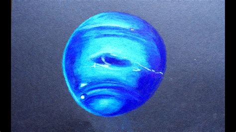 Drawing Neptune the planet - YouTube