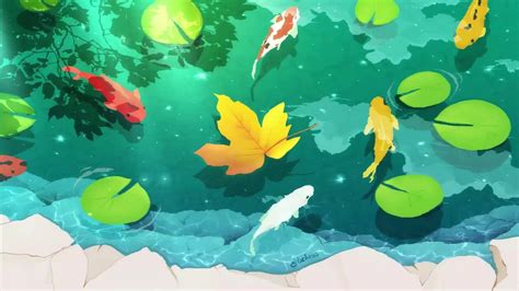 Koi Pond Live Wallpaper - WallpaperWaifu