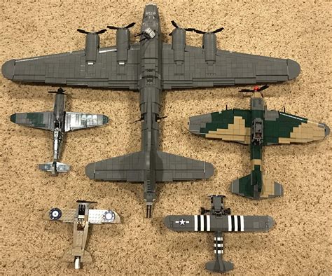 Apparently we’re posting our ww2 planes. So here’s my collection : r/lego