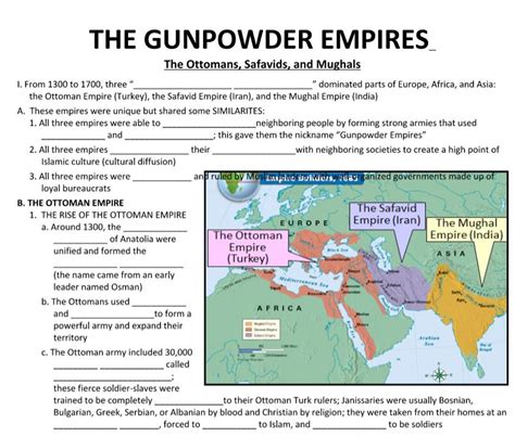 Muslim Gunpowder Empires - Amped Up Learning