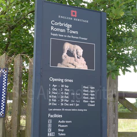 Corbridge Roman Town - Hadrian's Wall. Opening times vary. Admission charged. - See Around Britain