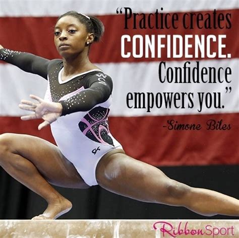 Confidence Gymnastics Quotes Simone Biles