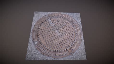 Sewer Cover 2 - 3D model by FilipeBrigido [d5fa72f] - Sketchfab