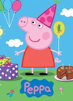 Peppa Wutz feiert mit Ihrem Kind und allen Gästen Geburtstag! Peppa Pig ...