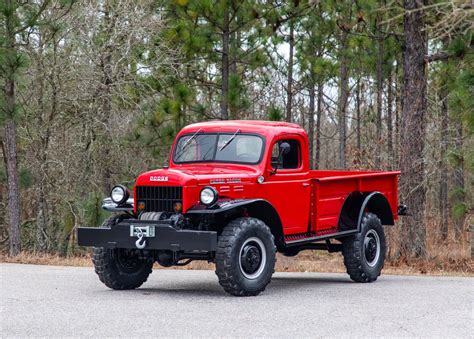 A Comprehensively Restored Original Dodge Power Wagon 4x4