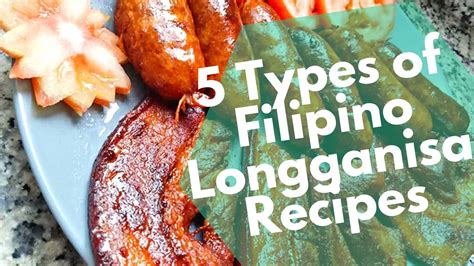 5 different types of longganisa: my favorite chorizo de Cebu