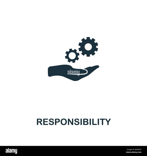 Responsibility icon. Premium style design from personality collection. Pixel perfect ...