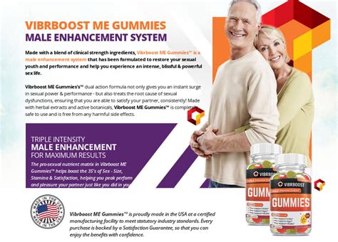 VibrBoost Male Enhancement Gummies — Increased Sexual Confidence! | by VibrBoost Male ...