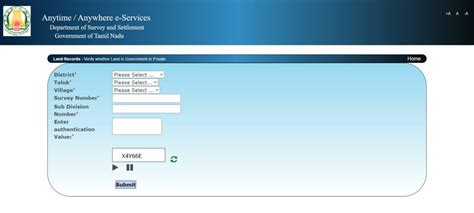 Check Land Records @ eservices.tn.gov.in Patta Chitta Tamil
