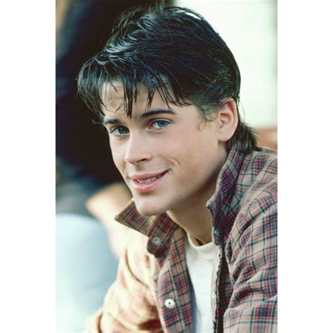 Rob Lowe The Outsiders 24x36 Poster smiling in checkered shirt ...