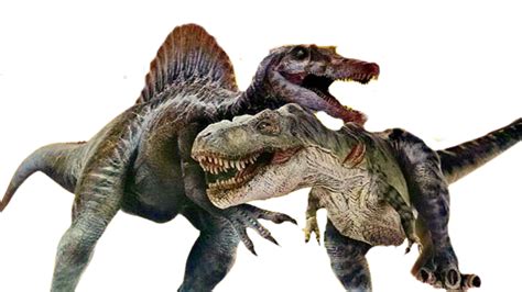 Spinosaurus vs T-Rex (JPIII) PNG by jakeysamra on DeviantArt