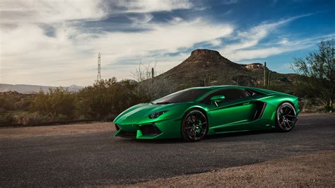 Lamborghini Green Car HD 4k Wallpapers - Wallpaper Cave