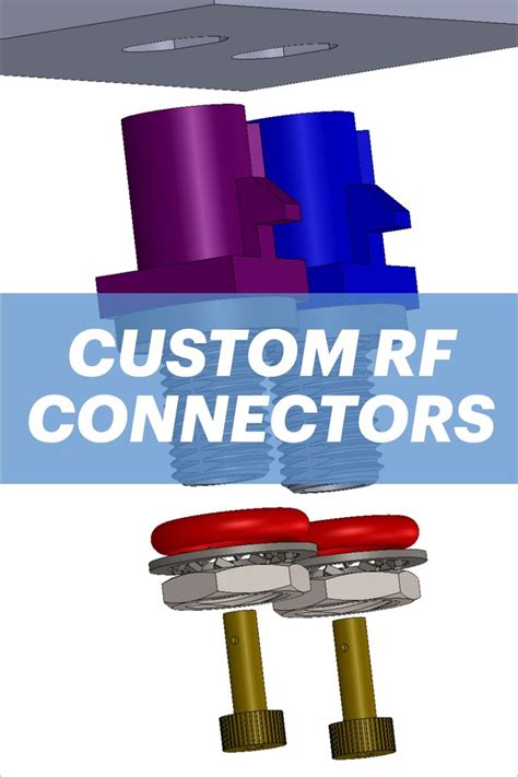 CUSTOM CONNECTORS | Rf connector, Connectors, Custom