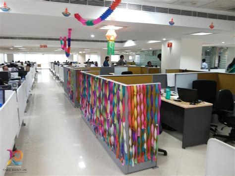 Office Cubicle Decoration Themes For Diwali | Shelly Lighting