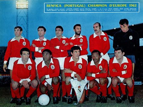 1962 Benfica | Good soccer players, Teams, Champions league final