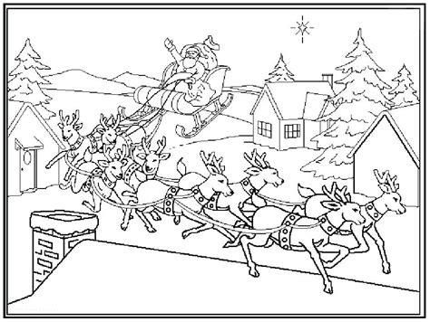 Sleigh Ride Coloring Pages at GetColorings.com | Free printable colorings pages to print and color