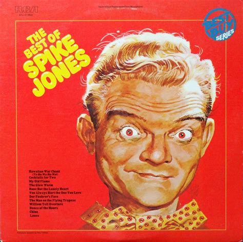 the best of spike jones album cover with an image of a man in bow tie