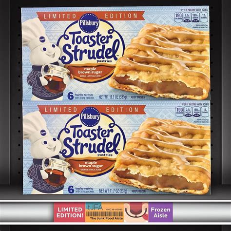 Maple Brown Sugar Pillsbury Toaster Strudels - The Junk Food Aisle