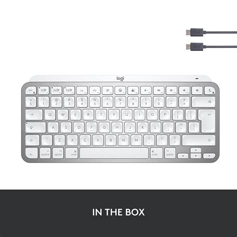 Buy logitech MX Keys Mini Rechargeable Bluetooth Wireless Keyboard with Multi Device ...