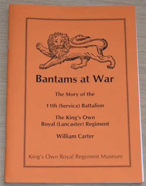 KINGS OWN ROYAL LANCASTER REGIMENT WW1 - 11th Battalion Bantams First World War £6.50 - PicClick UK