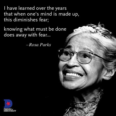 -Rosa Parks | Rosa parks, Rosa parks quotes, Daily quotes