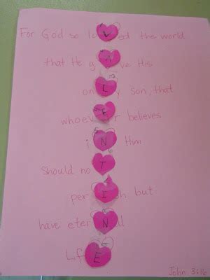A Slice of Smith Life: We {Heart} Jesus and Valentine Crafts