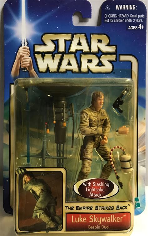 STAR WARS - HASBRO - TESB - LUKE SKYWALKER - "BESPIN DUEL" - with Lightsaber, Tourniquet ...