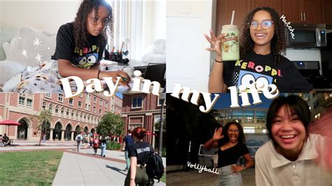 Day In My Life as a College Student :) - YouTube