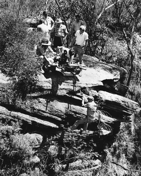 Tony Bonner lowered over a cliff.jpg | National Film and Sound Archive of Australia