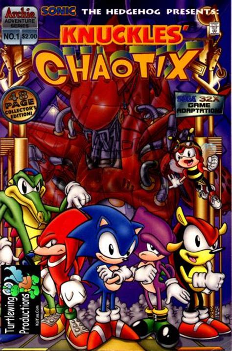 Knuckles' Chaotix Characters - Comic Vine