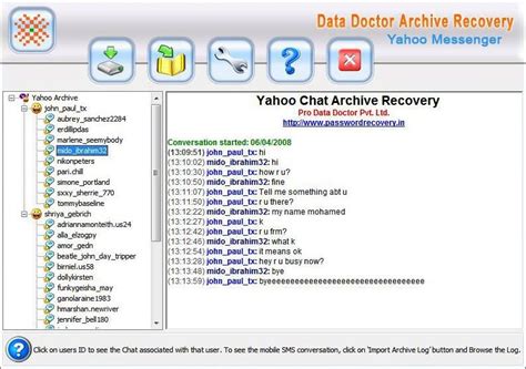 Yahoo Messenger Chat History Viewer - FREE Download Yahoo Messenger ...