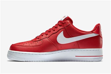 Nike Air Force 1 Low University Red White - Sneaker Bar Detroit