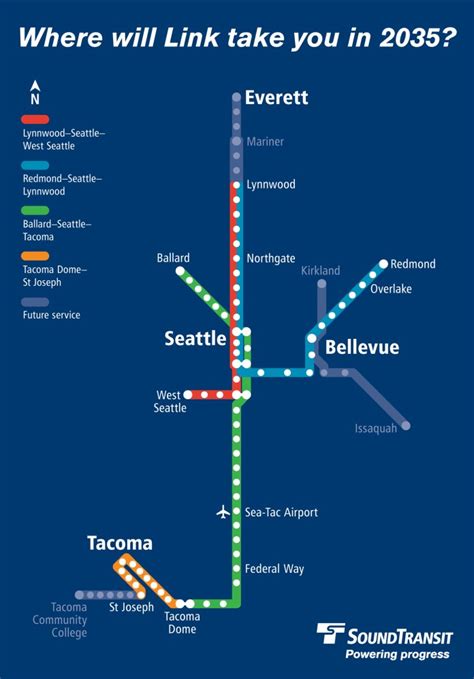 Sound Transit Light Rail Schedule - quotes for dad from daughter