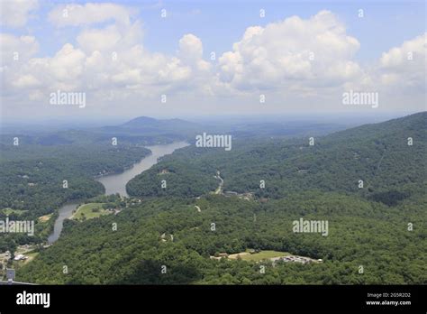 Chimney Rock State Park Lake Lure North Carolina Stock Photo - Alamy