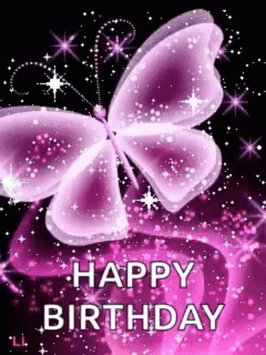 Happy Birthday Butterfly Gif Images