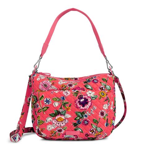 Vera Bradley Carson Shoulder Bag in Coral Floral - Moms Priority