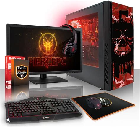 Fierce RGB Gaming PC Bundle - AMD Ryzen 3 3200G 4GHz, AMD Vega 8 ...