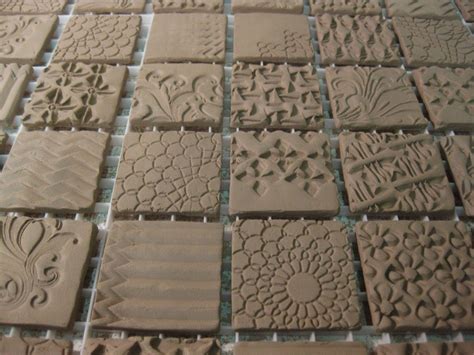 Would love to do some sort of design on clay with the kids Pottery Tools, Diy Pottery, Slab ...