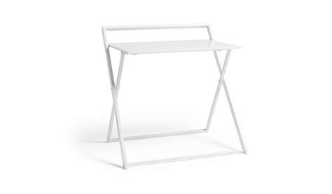 Buy Habitat Compact Folding Office Desk - White | Desks | Habitat