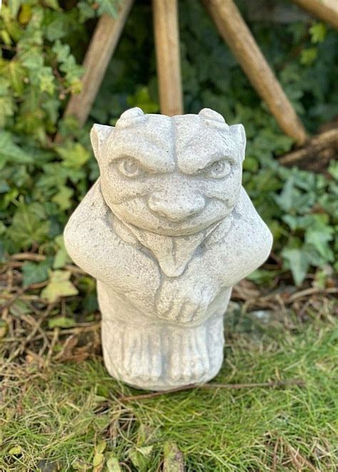 Funny Gargoyle Sculpture Concrete Gargoyle Statue Stone - Etsy UK | Mythological statue ...