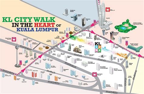 Kuala Lumpur Attractions Map | FREE PDF Tourist City Tours Map Kuala Lumpur 2024